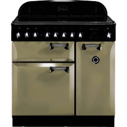 Rangemaster Elan 90cm Electric Ceramic 75190 Range Cooker in Cream with Ceramic Hob